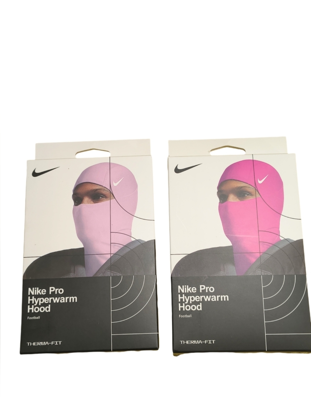 Nike Pro Hyperwarm Hood - Light Pink and Bright Pink Duo Set  NWT